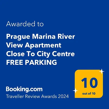 Marina River View Close To Centre Free Parking Prag